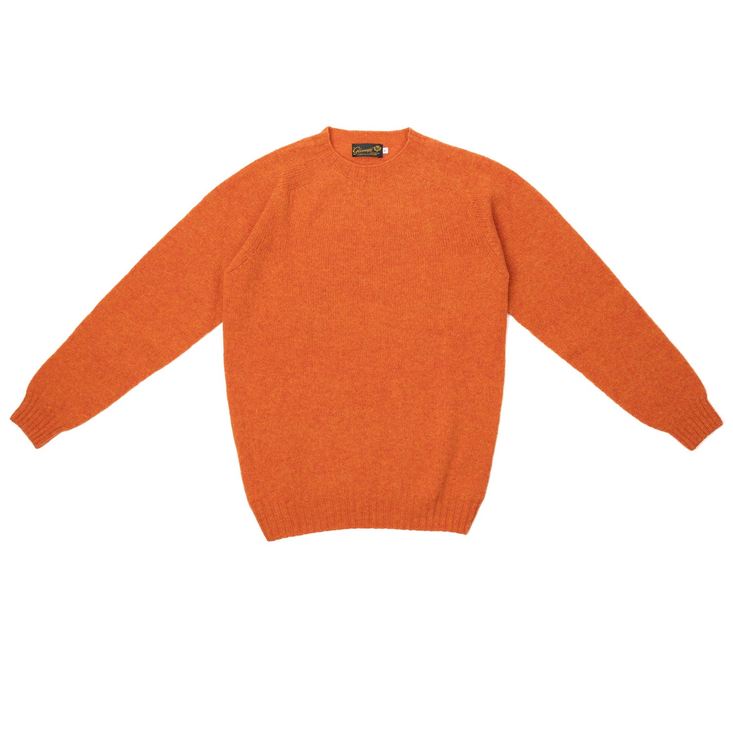 Glenugie exclusive x MJ: Sweater "Round Jumper" made from pure Wool - Circulate Knit Pure Soft Shetland